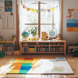 Ecole maternelle a la maison : explorez les formes geometriques avec des objets du quotidien